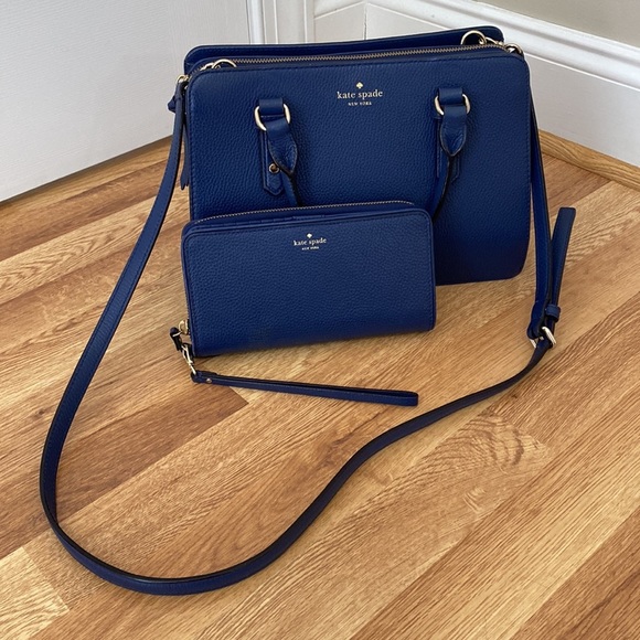 Kate Spade Navy Purse and Wallet - Picture 15 of 16